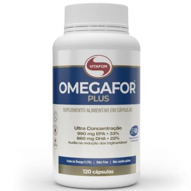 Imagem de Omegafor Plus EPA 990mg+DHA 660mg (120 Caps) - Vitafor