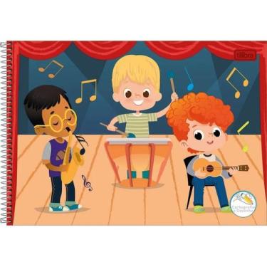 Imagem de Caderno De Desenho Espiral Sapeca 96 Folhas Tilibra, 4