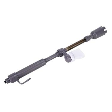 Imagem de lyrlody A Vácuo de Tanque de Peixes de Lavanderia de Aquário Elétrico Com Tubo Telescópico para Facilitar A Limpeza, Sem Troca de água Necessária 2 Baterias Operadas