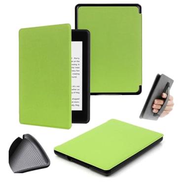 Imagem de Yzlvigrous Capa para Kindle 11th Gen 2024/2022, Capa Ultra Slim PU com Sono/despertar Automático, Tampa de 6 Polegadas com Alça de Mão e Casca Traseira de TPU Suave, Modelo: RS23CV/C2V2L3