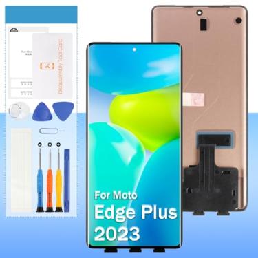 Imagem de Substituição de tela para Motorola Moto Edge Plus 2023, original para Moto Edge+ 2023 16.9 cm LCD Screen Display Touch Digitalizador Montagem de vidro (não para 2022/2024)