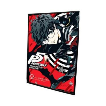 Imagem de Persona 5 Gaming Poster Autoadesivo Adesivo De Papel À Prova D'água Pa