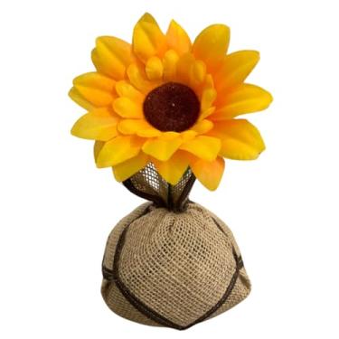 Imagem de PESO DE PORTA ARTESANAL - NÃO DEIXA A PORTA BATER - PESO DE PORTA ARTESANAIS ANIMAIS (Girassol)