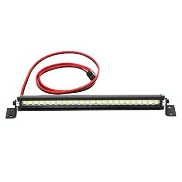 Imagem de 24 LED Luzes de Teto Barra Lâmpada Decoração Acessório RC Adequado para Carro Scx10 1/10 4WD Com Tornando Seu Carro Mais Atraente e Fresco Mesmo Em Ambiente Escuro, Projetado