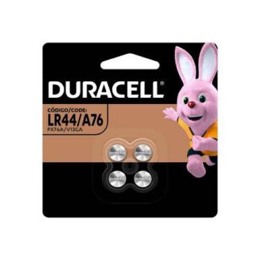 Imagem de Pilha Alcalina LR44/A76/PX76A 1,5V 36x 4UN - Duracell para Brinquedos 