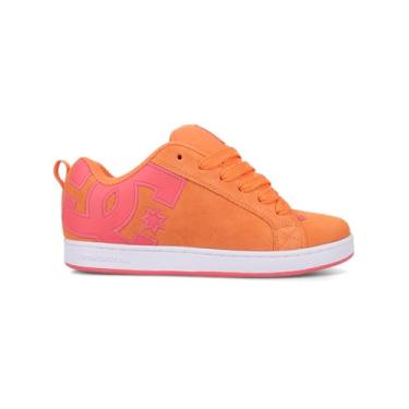 Imagem de DC Shoes Court Graffik Sd feminino, Coral/Rosa/Branco, 36