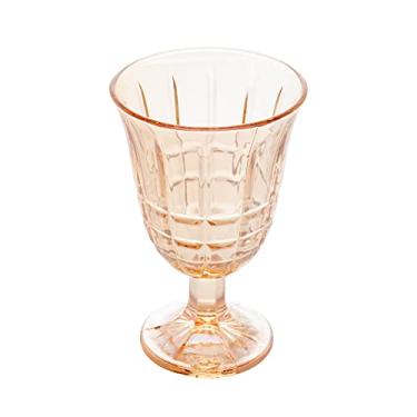 Imagem de Lyor CONJUNRO DE 6 TAÇAS PARA ÁGUA DE VIDRO CALCUTÁ 250ml ÂMBAR