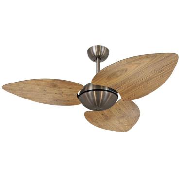 Imagem de Ventilador De Teto Volare Dunamis Bronze Office Freijó 110V