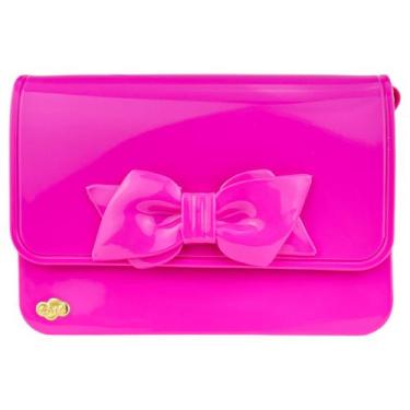 Imagem de Bolsa Infantil Charmosinha Chic Glitter Com Alça Regulavel, Pink, Pequ