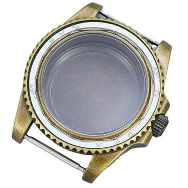 Imagem de FEIYASHI Caixa de relógio de 40 mm bronze 300 m à prova d'água aço inoxidável 316L para NH35 NH34 NH36 NH38 peças de relógio movimento, NH35 NH34//36/38 movimento + tampa inferior sólida 4, Caixa de