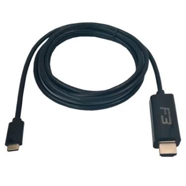 Imagem de Cabo Conversor USB Tipo-c, Para HDMI 1.8m - Jc-tyc-hm1.8
