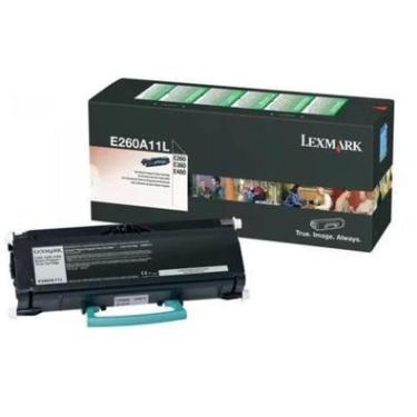 Imagem de Toner Lexmark E260a11l Preto 3.500 Páginas - Serie E260 E360 E460 Original