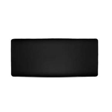 Imagem de Mouse Pad Gamer Speed, Extra Grande, Desk Pad Profissional Premium, Com Borda Costurada 80x40,Preto