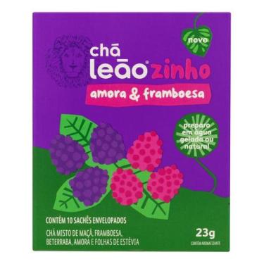 Imagem de Cha Amora & Framboesa Leaozinho Caixa 10 saches - Leãozinho