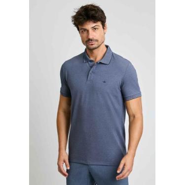 Imagem de Polo Docthos Slim Manga Curta Piquet Gold, 007 marinho, G