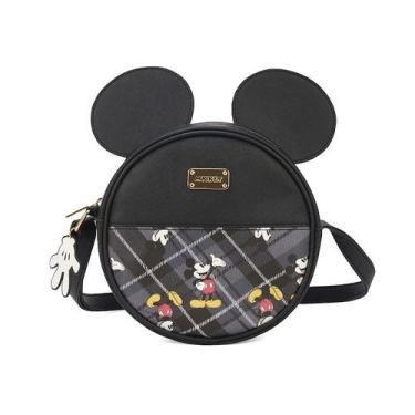 Imagem de Bolsa Transversal Pequena Mickey Mouse Orelhas - Up4You, Preto