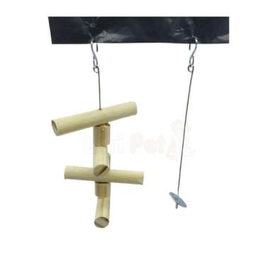 Imagem de Porta Fruta Legumes Verduras Alimentos Inox Calopsitas Aves Pássaros e