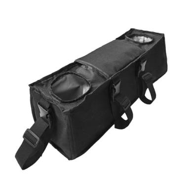 Imagem de simhoa Bolsa organizadora para carrinho de bebê, prática, pendurada, portátil, reutilizável, com bolsos, para viagem, para mamãe, bolsa de armazenamento