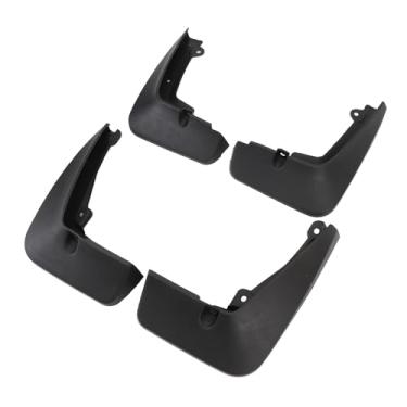 Imagem de Zhjvihx Aba de Lama de Carro, Aparência Elegante do Carro Traseiro Roda Traseira 4pcs para Captur 2019 a 2024