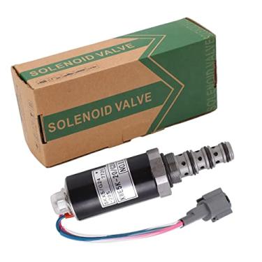 Imagem de KWE5K-20/G24Y05 SKX5/G24-205 669-43000201 Válvula solenoide de escavadeira de liga de aço para KATO DH820 com 2 agulhas