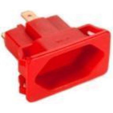 Imagem de 10 Tomada Margirius Cx Embutir Padrão Weg 10/20A Vermelho