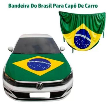 Imagem de Bandeira Brasil para Capô Carro Copa do Mundo - no-brand