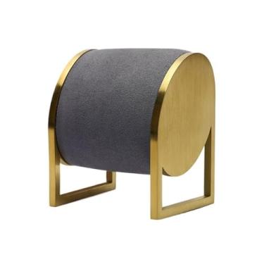 Imagem de Suporte de joias pulseira de relógio de aço inoxidável expositor balcão janela de exibição com adereços de exibição de joias organizador de joias (cinza)