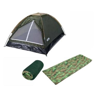 Imagem de Barraca Camping Iglu 2 Pessoas Verde - Mor + Colchonete