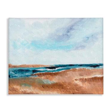 Imagem de Stupell Industries Design de arte de parede em tela Coastal View Horizon por Nikita Jariwala, 16 x 20