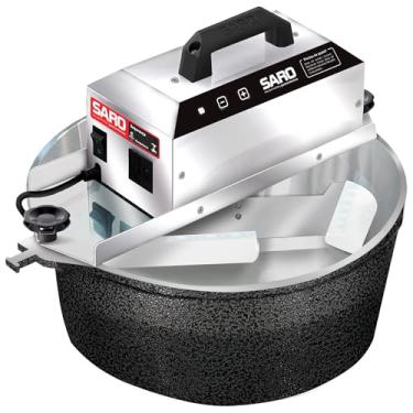 Imagem de SARO Panela Mexedora de Doces Automática Elétrica 10 Litros PA10 Bivolt (Preto)