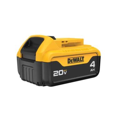 Imagem de Bateria DeWalt DCB204 4Ah 20V  Carregamento Rápido e Sem Efeito Memóri