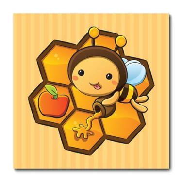 Imagem de Placa Decorativa - Abelha - Infantil - 1027plmk - Allodi