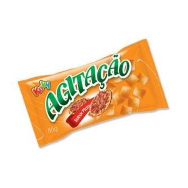 Imagem de Salgadinho Aperitivo de Pizza Quadradinho Crocante 50g Kuky