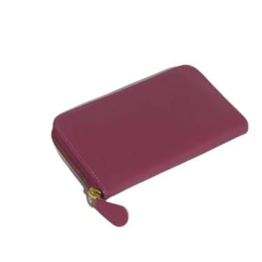 Imagem de Carteira Milão em Couro Legítimo (Caramelo)