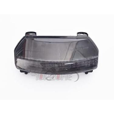 Imagem de Compatível com Honda VT1300CX Fury; Luz traseira do motor de LED, luz de freio, função de seta integrada (lente de choque)