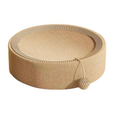 Imagem de Whtkoph Arranhador para Gatos, Brinquedo Interativo com Bola, Cama Redonda para Descansar, Se Exercitar E Perseguir Dentro de Casa.