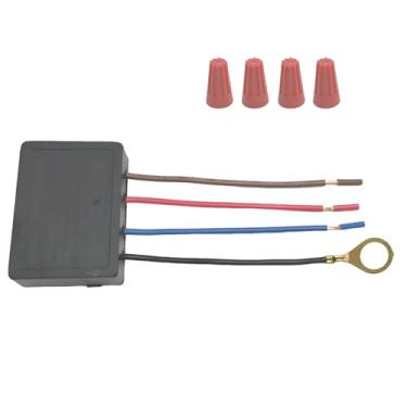 Imagem de Interruptor regulador de intensidade de toque de 3 vias com função de escurecimento de 3 níveis, ajuste de LED regulável, lâmpadas incandescentes e halógenas