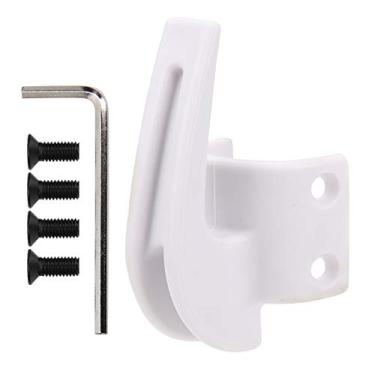 Imagem de Gancho para Capacete, Garrafa Prática, Scooter Elétrica, Guidão, Gancho de Loja de Conveniência, Mecânico de Alta Resistência (Branco)