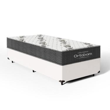 Imagem de Cama Box com Colchão de Espuma D33 Ortobom Airtech 100 Solteiro 88cm