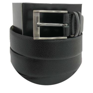 Imagem de Cinto Masculino feito couro legitimo com fivela metalica resistente Lo