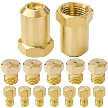 Imagem de Kit de conversão 15PCS WB49X10132 de gás natural para substituição de gás LP para GE Range 1087514, AH956216, EA956216, PS956216