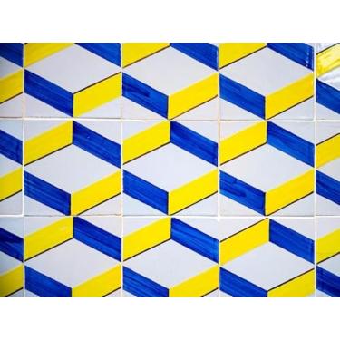 Imagem de Quadro Decorativo com Estampa Full Frameshot Abstract 50 x 50 Papel 1 unidade