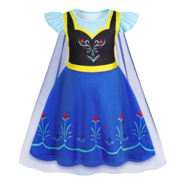 Imagem de Fantasia de princesa WonderBabe Snow Queen para meninas 2-3T