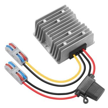 Imagem de Conversor redutor MZHOU DC 30-60V para 24V 10A para caminhão/carro