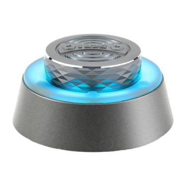 Imagem de MotiveTech Mini alto-falante portátil para chuveiro, recarregável, multifuncional, fácil de transportar, acessórios esportivos, à prova d'água, pequeno, Prata