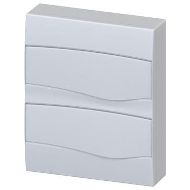 Imagem de Centro de Distribuição de Sobrepor para 24 Disjuntores com Porta Opaca DIN IP40 - 096.200.044 - BRUM