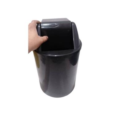 Imagem de Lixeira Redonda Com Tampa 14 Litros