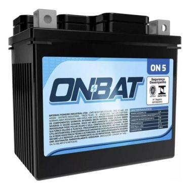 Imagem de Bateria Moto Onbat 5ah Titan/fan/biz/bros/fazer/ 125-150-160