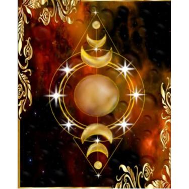 Imagem de Book Of Shadows: Writing Journal | Empty Grimoire Notebook |201 Pages 7.5x9.5 | Beautiful Decorated Interior | Witch Wiccan Supplies and Tools Spellbook Paperback