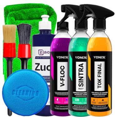 Imagem de Kit Tok Final 500ml Vonixx Sintra Fast 500ml Vonixx V-Floc 500ml Vonixx Zucs 500ml Vonixx Acessórios Karbox